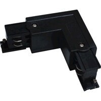 TRACK L CONNECTOR L-L 4W BLACK