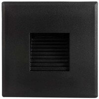 DECENTLY S2 Black 1,5W NW 40/75lm - Múrové vstavané LED svietidlo