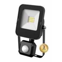 ALFA PIR SMD 10W CW 1100/1350lm - Reflektor LED s PIR čidlom pohybu