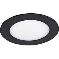 LED30 VEGA-R Black 6W NW 370/610lm - Svietidlo LED vstavané typu downlight