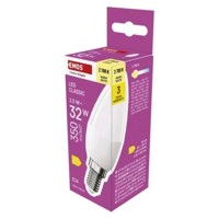 LED žiarovka Classic sviečka / E14 / 2,5 W (32 W) / 350 lm / Teplá biela