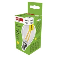 LED žiarovka Filament Mini Globe / E14 / 1,8 W (25 W) / 250 lm / Neutrálna biela