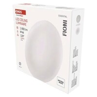 LED prisadené svietidlo FIONI, kruhové biele 18W neutrálna b., IP44