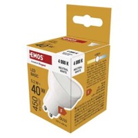 LED žiarovka Basic MR16 / GU10 / 5,2 W (40 W) / 450 lm / Neutrálna biela