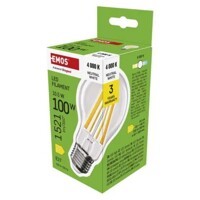 LED žiarovka Filament A60 / E27 / 10,5 W (100 W) / 1521 lm / Neutrálna biela