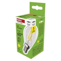 LED žiarovka Filament Mini Globe / E14 / 5,9 W (60 W) / 806 lm / Neutrálna bie...