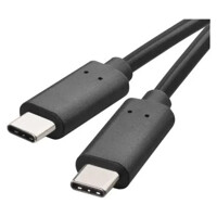 Nabíjací a dátový kábel 2.0 USB-C / USB-C, 2 m, čierny