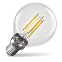 LED žiarovka Filament Mini Globe  A CLASS/ E14 / 3,8 W (60 W) / 806 lm / Neutr...