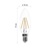 LED žiarovka Filament sviečka / E14 / 3,4 W (40 W) / 470 lm / neutrálna biela