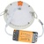 LED90 VEGA-R Snow white 18W WW 1350/2250lm - Svietidlo LED vstavané typu downlight