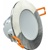 LED BONO-R Matt chrome  7W NW 960/660lm - Svietidlo LED vstavané typu downlight