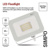 LED reflektor SIMPO 20W, biely, IP65, 2000 lm, neutrálna biela